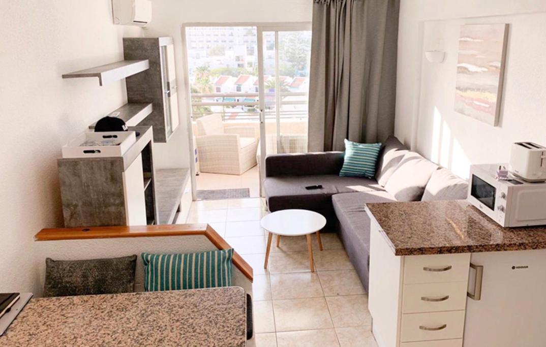Sea View Studio Apartment In Santa Maria Adeje Exteriör bild